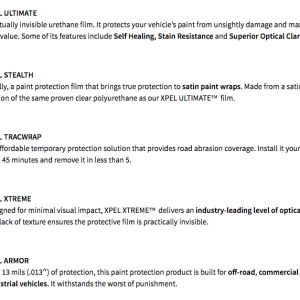 XPEL-PRODUCTS