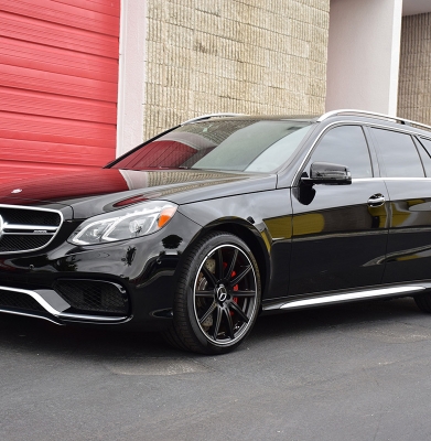 Mercedes E63 Wagon Black