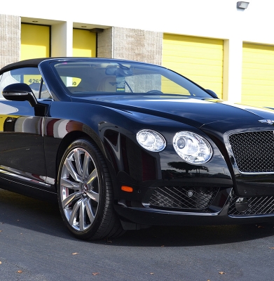 Black Bentley GT Convertible