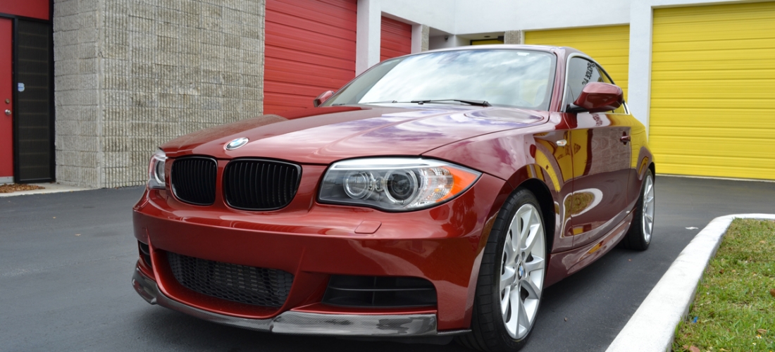 Bmw 135i convertible car wash #2