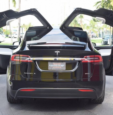 Tesla Model X Clear Bra Miami