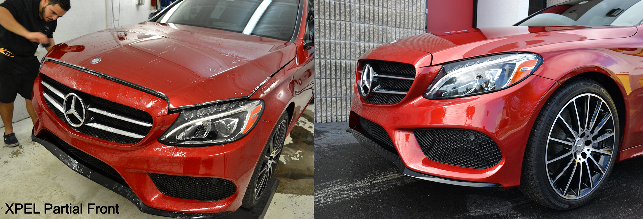 XPEL-PARTIAL-Front-2016-Mercedes-Benz-C300-Scheer-Detailing