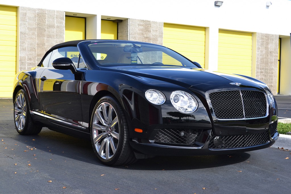 Black Bentley GT Convertible