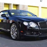 Black Bentley GT Convertible - CQuartz Paint Protection Miami