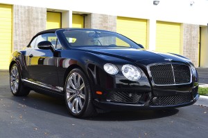 Black Bentley GT Convertible